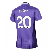 Dres Tottenham Hotspur Mohammed Kudus #20 Tretina pre Ženy 2026-27 Krátky Rukáv